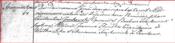 Marianna Jankowski birth record