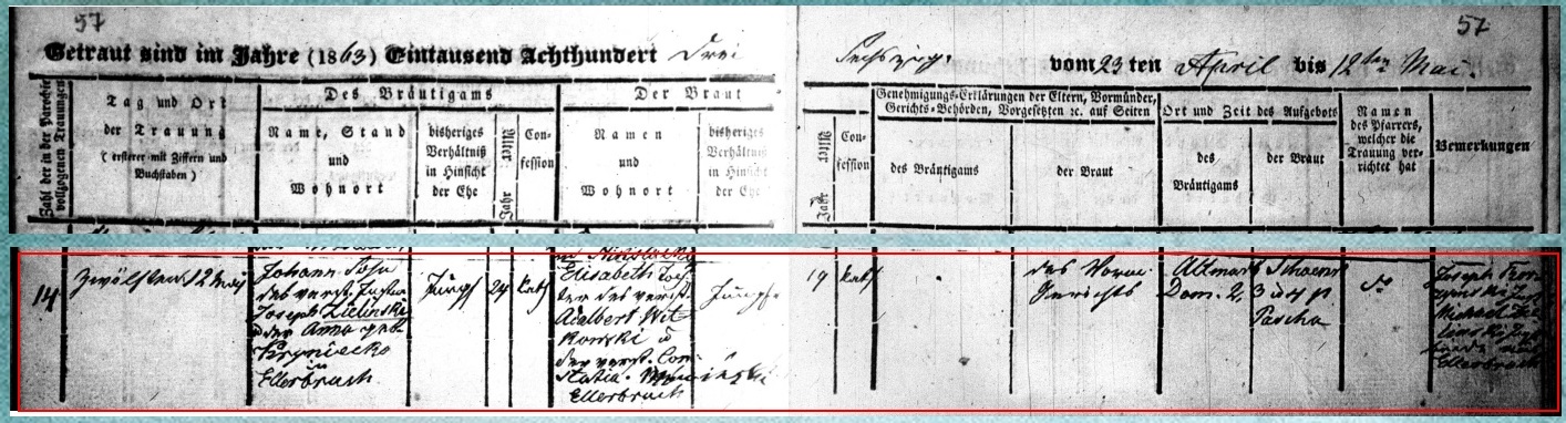 John Zielinski marriage