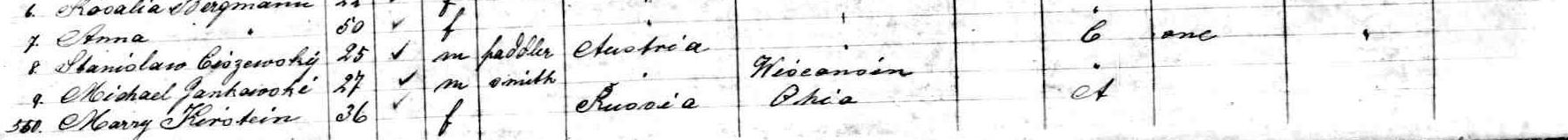 Mike Jankowski psgr list