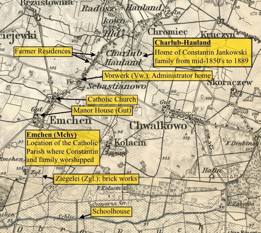 1893 Manorial Farm in Mchty
