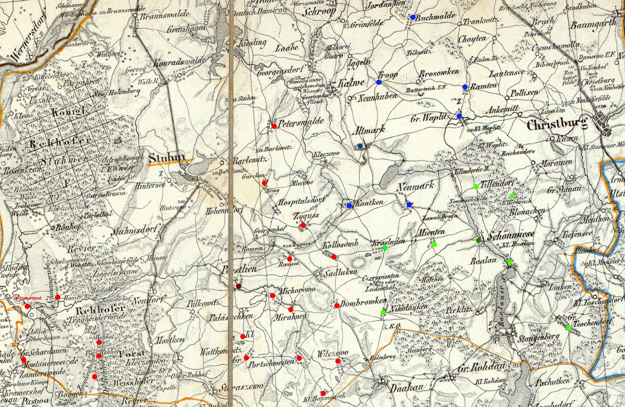 West Prussia Church Parishes